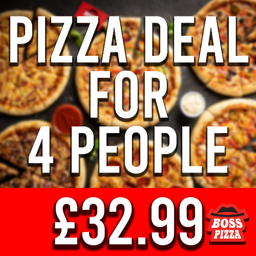 Pizza Deal For 4 People
