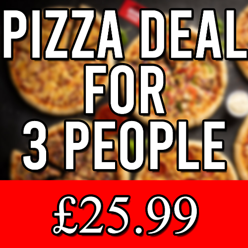 Pizza Deal For 3 People