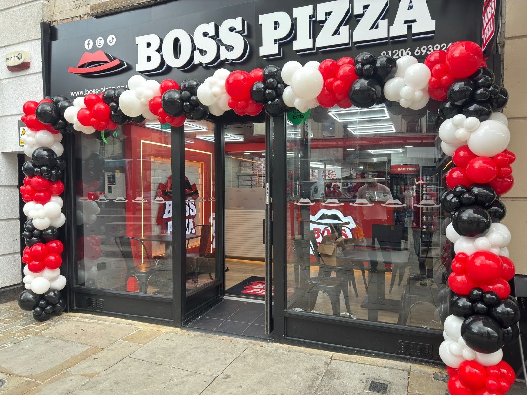 Boss Pizza debuts in Essex Colchester with fourth site