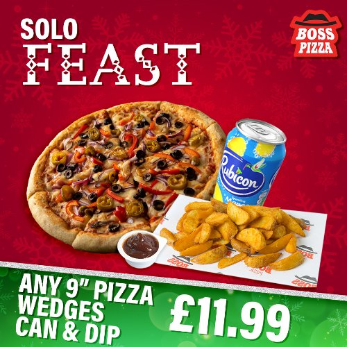 Solo Feast (Pizza Deal For 1)