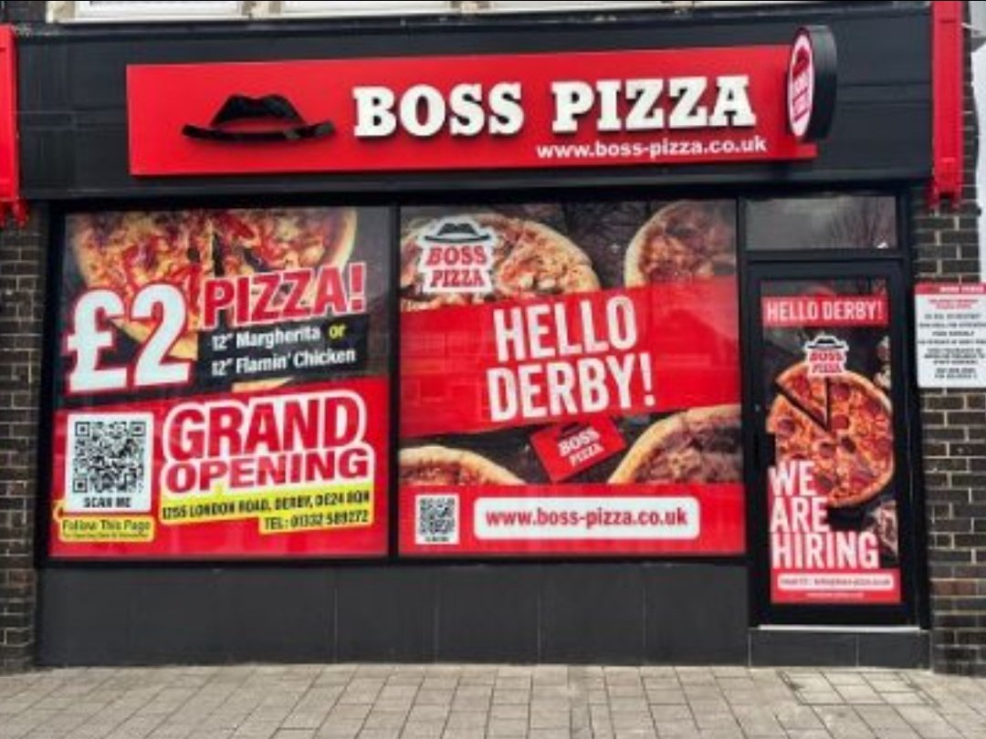 Boss Pizza to take a slice of Derby
