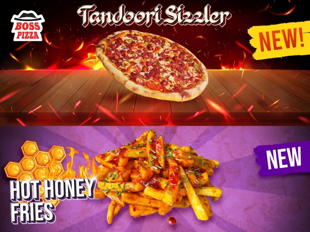 NEW!🔥 Tandoori Sizzler & Hot Honey fries