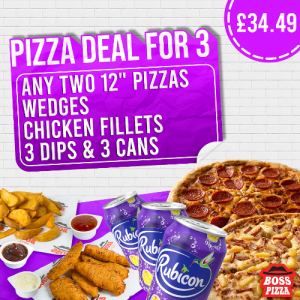 Pizza Deal For 3