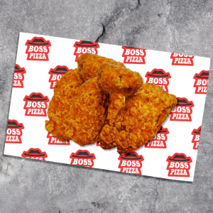 6 Hot n' Spicy Crispy Chicken Wings