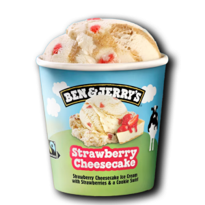 Ben & Jerry's Strawberry Cheesecake 465ml
