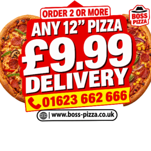 --  Any Pizza £9.99 For Delivery