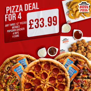Pizza Deal For 4 People