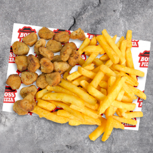 Popcorn Chicken (25) & Fries Combo