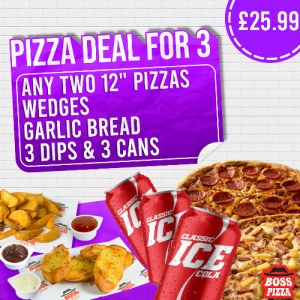 Pizza Deal For 3